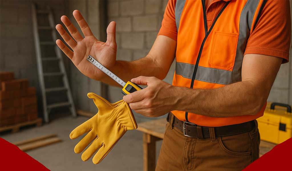 راهنمای انتخاب سایز مناسب دستکش کار